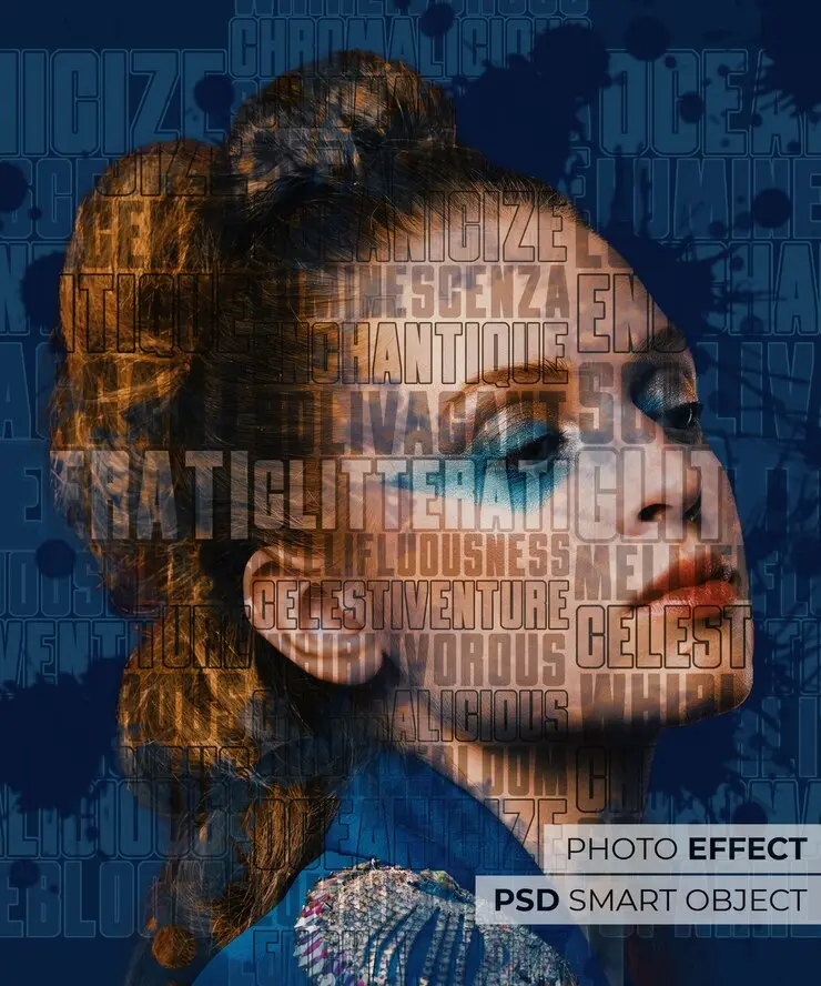photo text effect design 2