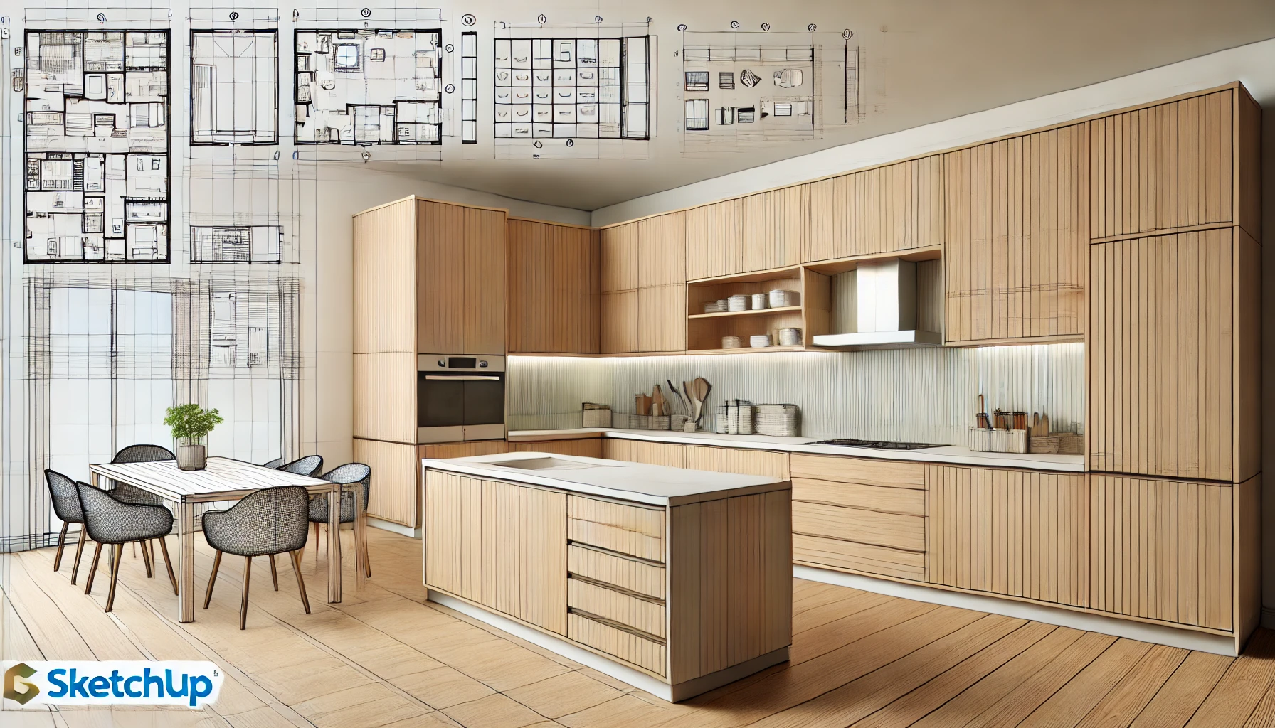 با شرکت در دوره SketchUp آموزشگاه هفت سان، طراحی سهبعدی را از پایه تا پیشرفته یاد بگیرید. این دوره شامل پروژههای عملی در زمینه معماری و طراحی داخلی است و شما را برای ورود به بازار کار آماده میکند